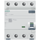 Siemens 5SV33476 FI-Schutzschalter 4-polig Typ A In: 80 A...