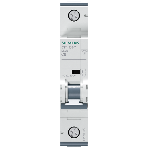 Siemens 5SY41087 Leitungsschutzschalter 230/400V 10kA 1-polig C 8A T=70mm