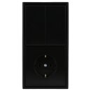 Jung Serie LS Komplett-Set Schwarz: LS995SW Serienwippe +...