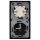 Jung Serie LS Komplett-Set Schwarz: LS995SW Serienwippe + 505U Wippschalter Serien + LS1520SW SCHUKO Steckdose + LS982SW Rahmen 2fach