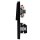 Jung Serie LS Komplett-Set Schwarz: LS995SW Serienwippe + 505U Wippschalter Serien + LS1520KISW SCHUKO Steckdose mit erhöhtem Berührungsschutz + LS982SW Rahmen 2fach