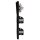 Jung Serie LS Komplett-Set Schwarz: 506U Wippschalter Universal + LS990SW Wippe + 2x LS1520KISW SCHUKO Steckdose mit Berührungsschutz + LS983SW Rahmen 3-fach