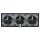 Jung Serie LS Komplett-Set Schwarz: 3x LS1520SW SCHUKO Steckdose + LS983SW Rahmen 3-fach
