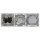 Jung Serie LS Komplett-Set Alpinweiß: Antennensteckdose EDU 04 F + LS990TVWW Abdeckung f. SAT-TV + Cat.6A iso-Anschlussdose + Abdeckung f. IAE/UAE + SCHUKO Steckdose + LS983WW Rahmen 3-fach