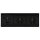 Jung Serie LS Komplett-Set Schwarz: Cat.6A iso-Anschlussdose + LS969-1UASW Abdeckung f. IAE/UAE-Anschlussdose + 2x LS1520SW SCHUKO Steckdose + LS983SW Rahmen 3-fach