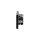 Jung Serie LS Komplett-Set Schwarz: Cat.6A iso-Anschlussdose + LS969-1UASW Abdeckung f. IAE/UAE-Anschlussdose + 2x LS1520SW SCHUKO Steckdose + LS983SW Rahmen 3-fach