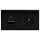 Jung Serie LS Komplett-Set Schwarz: Cat.6A iso-Anschlussdose 2-fach + LS969-2UASW Abdeckung f. IAE/UAE-Anschlussdose + LS1520SW SCHUKO Steckdose + LS982SW Rahmen 2-fach