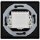 Jung Serie LS Komplett-Set Schwarz: TAE-Anschlussdose TAE 3x6 NFN Up 0 rw + LS969TSW Abdeckung f. TAE-Anschlussdose + LS981SW Rahmen 1-fach