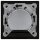 Jung Serie LS Komplett-Set Schwarz: Antennensteckdose EDU 04 F + LS990TVSW Abdeckung f. Antennen-Steckdose + LS981SW Rahmen 1-fach