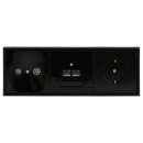 Jung Serie LS Komplett-Set Schwarz: Antennensteckdose EDU...