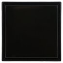 Jung Serie LS Komplett-Set Schwarz: 1710DE Tastdimmer Standard LED + LS1700SW Steuertaste Standard + LS981SW Rahmen 1-fach