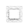 ESYLUX PUSH BUTTON FRAME FOR MOUNTING PLATE Ersatzrahmen ESYLUX PUSH BUTTON EC10432026
