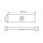 ESYLUX LENJA PDL 600 MODULE WITH PD-FLAT BMS DALI-2 Blindmodul 600 mm mit integriertem DALI-2-Präsenzmelder PD-FLAT BMS  (EP10423024) zum Einsatz zwischen in Reihe montierten LENJA-Pendelleuchten EO10850851