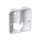ESYLUX WILMA EDGE MOUNTING WH Ecksockel Weiß EL10851117