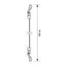 ESYLUX DROP PROTECTION Fallschutz-Set mit Y-Stahlseil...