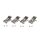 ESYLUX JUNA MOUNTING CLIPS SET RM Montageclip-Set für LED-Deckeneinlegeleuchten JUNA für gesägte Deckenöffnungen EQ10600494