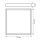 ESYLUX JUNA MOUNTING FRAME 625 SM WH Deckenaufbaurahmen für LED-Deckeneinlegeleuchten JUNA EQ10600463