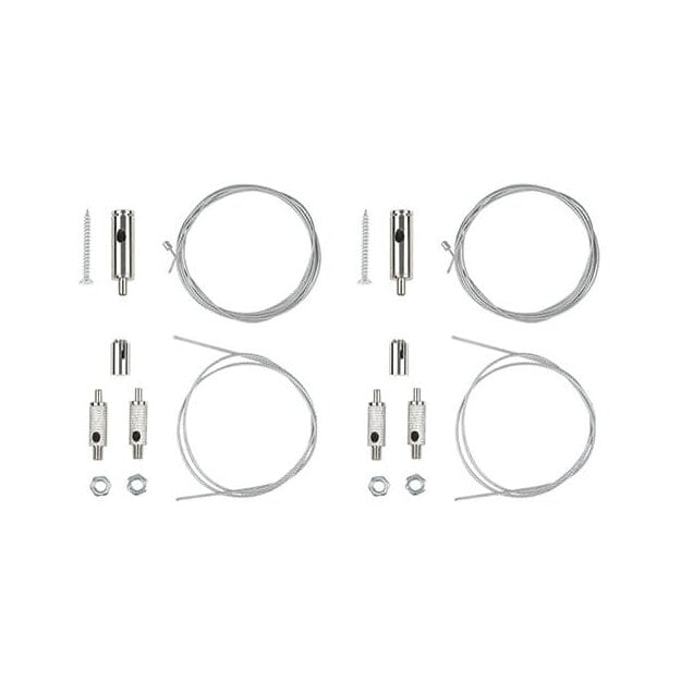 ESYLUX LENJA PDL WIRE PENDULUM SET 2000 Set mit 2 Y-Drahtseilen 2 m zum Abpendeln von LENJA-Pendelleuchten EO10850813