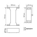 ESYLUX LENJA PDL CONNECTION SET Verbindungskupplung zum...