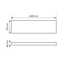 ESYLUX LENJA PDL 600 BLANK MODULE Blindmodul 600 mm zum...