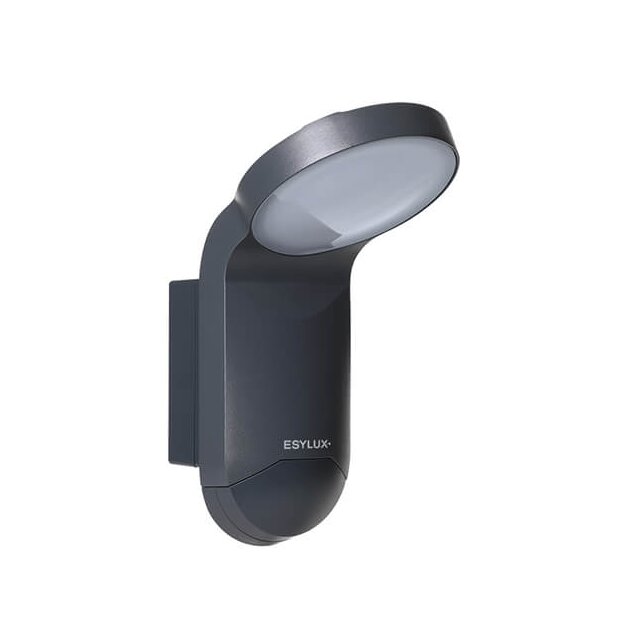 ESYLUX WILMA WL 100 OP 1000 827/840 IP65 AN LED-Leuchte im Aluminiumgehäuse 1000 lm IP65 2700/4000 K umschaltbar Anthrazit EL10851001