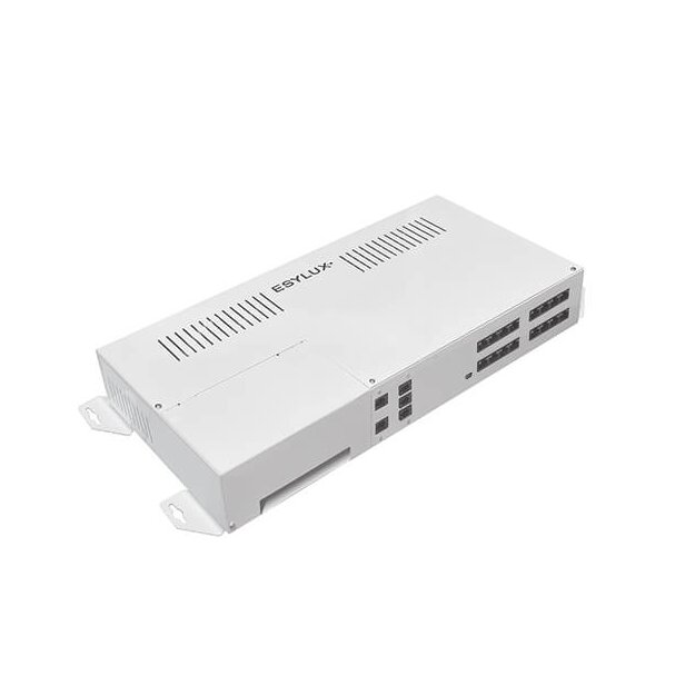 ESYLUX EC10431463 Controller für die Lichtsteuerung von bis zu 8 ELC-Leuchten TW (ELC=ESYLUX Light Control) 230 V/50 Hz vernetzbar 2 Tastereingänge KNX SMARTDRIVER-2 TW IR 2C+2 x8 ELC KNX