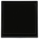 JUNG LS IP 44 Set Schwarz: LS1520KLSW SCHUKO Steckdose m.Klappdeckel + 551WU Dichtungsflansch + LS981SW Rahmen 1-fach