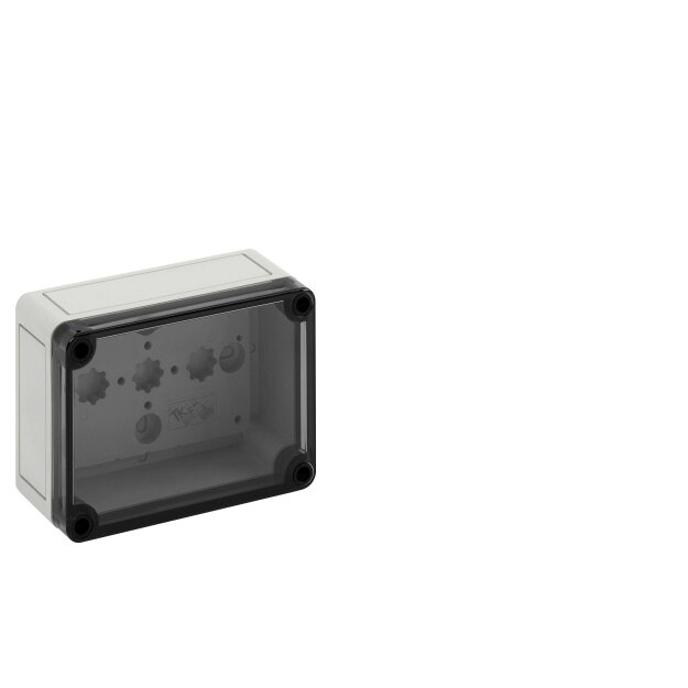 Spelsberg 13000901 Leergehäuse Schutzart IP66 Schlagfestigkeit IK08 Schutzklasse II Ui 690V AC Bemessungsisolationsspannung 1000V DC UL DLG DNV halogenfrei TK PC 1309-6-to