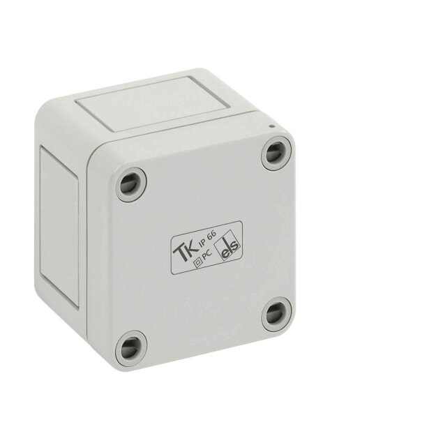 Spelsberg 12040101 Leergehäuse Schutzart IP66 Schlagfestigkeit IK08 Schutzklasse II Ui 690V AC Bemessungsisolationsspannung 1000V DC UL DLG DNV halogenfrei TK PC 77-6-o