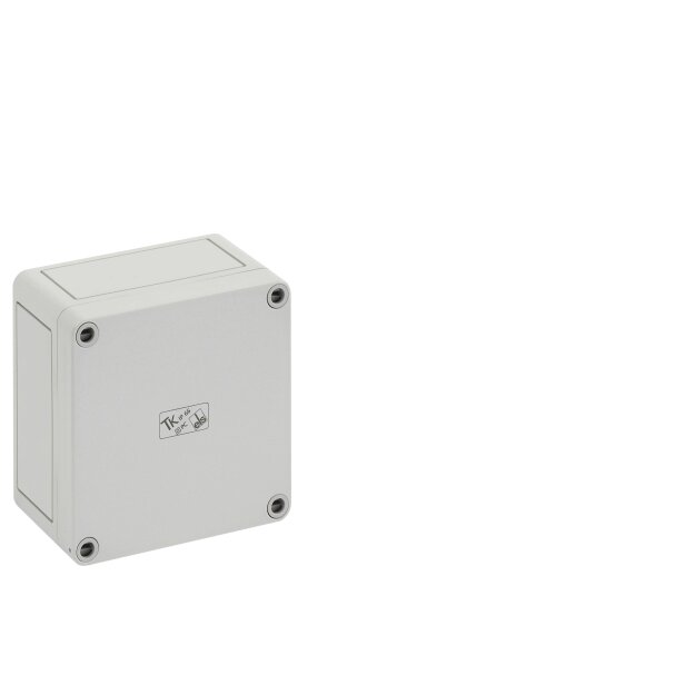 Spelsberg 12040401 Leergehäuse Schutzart IP66 Schlagfestigkeit IK08 Schutzklasse II Ui 690V AC Bemessungsisolationsspannung 1000V DC UL DLG DNV halogenfrei TK PC 1111-7-o