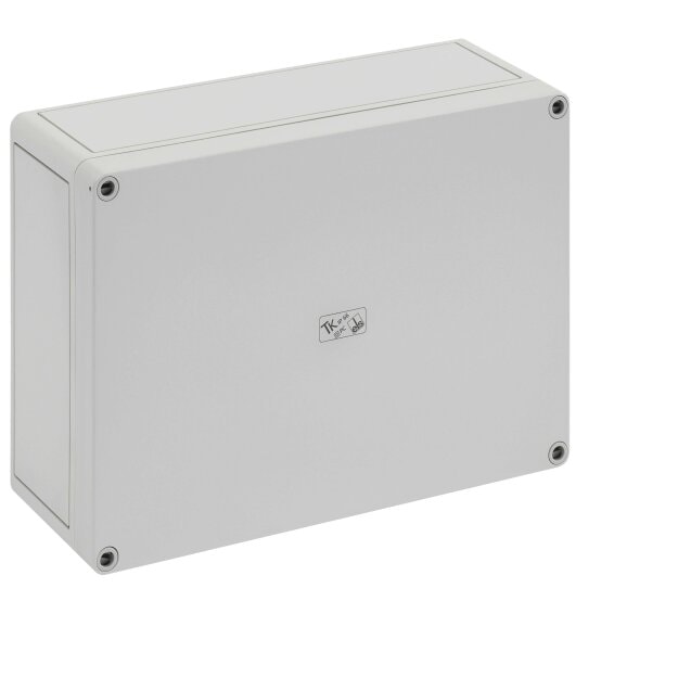 Spelsberg 12040801 Leergehäuse Schutzart IP66 Schlagfestigkeit IK08 Schutzklasse II Ui 690V AC Bemessungsisolationsspannung 1000V DC UL DLG DNV halogenfrei TK PC 2518-9-o