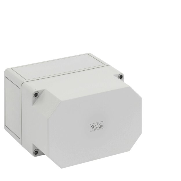 Spelsberg 12140601 Leergehäuse Schutzart IP66 Schlagfestigkeit IK08 Schutzklasse II Ui 690V AC Bemessungsisolationsspannung 1000V DC UL DLG DNV halogenfrei TK PC 1811-16-o