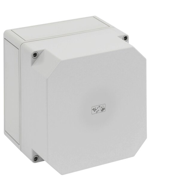 Spelsberg 12140701 Leergehäuse Schutzart IP66 Schlagfestigkeit IK08 Schutzklasse II Ui 690V AC Bemessungsisolationsspannung 1000V DC UL DLG DNV halogenfrei TK PC 1818-16-o