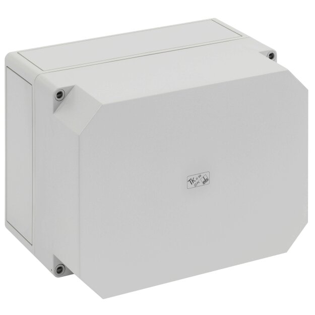 Spelsberg 12140801 Leergehäuse Schutzart IP66 Schlagfestigkeit IK08 Schutzklasse II Ui 690V AC Bemessungsisolationsspannung 1000V DC UL DLG DNV halogenfrei TK PC 2518-16-o