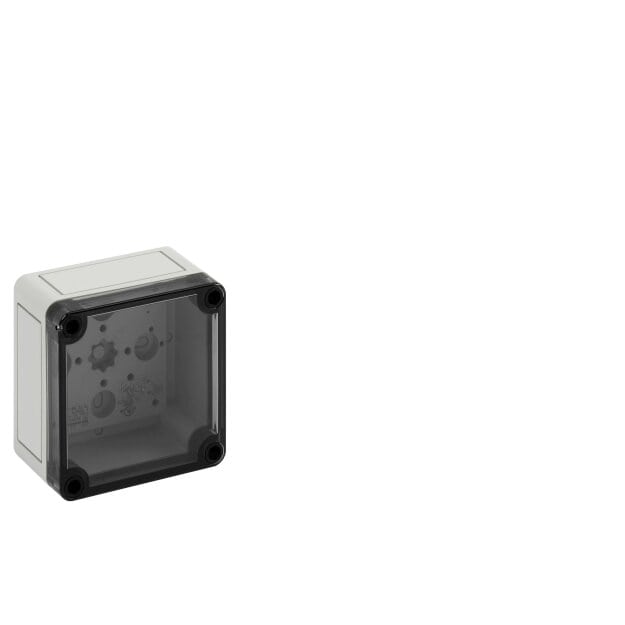 Spelsberg 13000301 Leergehäuse Schutzart IP66 Schlagfestigkeit IK08 Schutzklasse II Ui 690V AC Bemessungsisolationsspannung 1000V DC UL DLG DNV halogenfrei TK PC 99-6-to