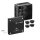 Spelsberg 402000EP Abzweigkasten Schutzart IP66/IP67/IP69 max. 2,5² Schlagfestigkeit IK09 Schutzklasse II Ui 1000V AC Ui 1000V DC DLG DNV VDE halogenfrei Abox Pro 025-L/sw EasyPrint