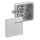 Spelsberg 810401EP Abzweigkasten Schutzart IP66 max. Leiterquerschnitt 10² Schlagfestigkeit IK07 Schutzklasse II Ui 1000V AC Ui 1000V DC DLG VDE halogenfrei Abox 100 AB-L EasyPrint