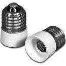 Houben 990008 Fassung E27-E14 Porzellan Weiß