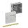 Spelsberg 802430EP Abzweigkasten Schutzart IP66 max. Leiterquerschnitt 4² Schlagfestigkeit IK07 Schutzklasse II Ui 450V AC Ui 450V DC DLG VDE halogenfrei Abox 040-2,5² EasyPrint