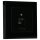 Jung Serie A Komplett-Set Schwarz: Cat.6A iso-Anschlussdose UAE-Cat.6A iso-8 Up 0 + A569-1PLUASW Abdeckung f. IAE/UAE-Anschlussdose + A5581BFSW Rahmen 1-fach