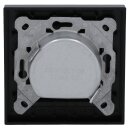 Jung Serie A Komplett-Set Schwarz: Triax EDA 302 F Antennendose 3-Loch Stichdose SAT/TV/R + A561PLSATSW Abdeckung f. SAT-TV-Steckdose + A5581BFSW Rahmen 1-fach