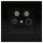 Jung Serie A Komplett-Set Schwarz: Antennensteckdose 4-Loch Stichdose ASTRO GUT 400 + A561-4SAT2SW Abdeckung f. SAT-TV-Steckdose Ankaro + A5581BFSW Rahmen 1-fach