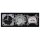 Jung Serie A Set Schwarz: Antennensteckdose ASTRO GUT 400 + A561-4SAT2SW Abdeckung + Cat.6A iso-Anschlussdose iso-8/8 Up 0 + A569-2BFPLUASW Abdeckung + A1520SW Steckdose + A5583BFSW Rahmen 3-fach