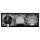 Jung Serie A Komplett-Set Schwarz: Triax EDA 302 F Antennendose 3-Loch + A561PLSATSW Abdeckung + Cat.6A iso-Anschlussdose iso-8/8 Up 0 + A569-2BFPLUASW Abdeckung + A1520SW Steckdose + A5583BFSW Rahmen 3-fach