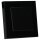 Jung Serie A Komplett-Set Schwarz: 1710DE Tastdimmer Standard LED + A1700SW Steuertaste Standard + A5581BFSW Rahmen 1-fach