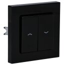 Jung Serie A Komplett-Set Schwarz: 539VU Jalousie-Taster...