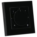 Jung Serie A Komplett-Set Schwarz: RTR230 Raumthermostat...