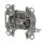 Busch-Jaeger 0231-102 Antennendosen-Einsatz 2 Loch - Durchgangsdose 2CKA000230A1555