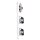 Jung Serie CD Komplett-Set Alpinweiß: CD590WW Wippe f. Schalter/Taster + 506U Wippschalter Universal + 2x CD1520WW SCHUKO Steckdose + CD583WW Rahmen 3fach