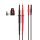 BENNING 10217842 Messleitungssatz 7-tlg CM 1-4 1,40 m 2 mm Messspitzen 4 mm Sicherheitskontakt CAT IV 600 V / CAT III 1000 V (mit Aufsteckkappen)